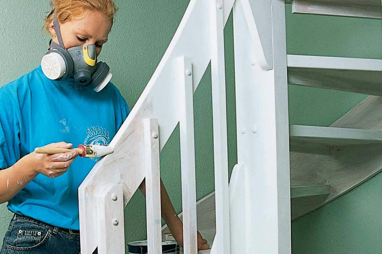 Maling af trappe Maling af trappe - så det holder!